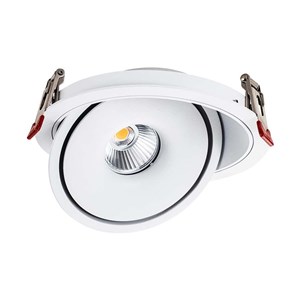 Oprawa V-TAC LED Uchylny Downlight 30W LED COB CRI90+ CCT Biała VT-2532 3000K-4000K-6400K 2500lm