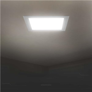 Panel LED V-TAC wpuszczany premium downlight 6W kwadrat 120x120 VT-61006 3000K 660lm