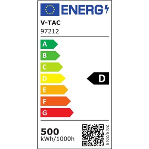 Projektor LED V-TAC 500W Czarny IP65 135Lm/W VT-48500 6500K 67500lm