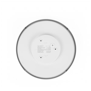 Oprawa sufitowa plafoniera V-TAC 18W LED okrągły 25cm natynkowy IP44 biały VT-8618 6500K 1830lm
