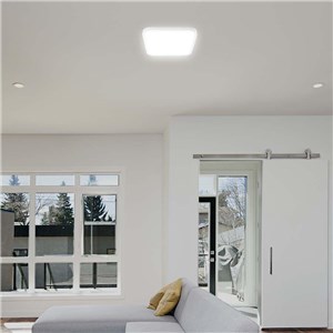 Plafon V-TAC 18W LED Kwadrat 25x25cm Natynkowy IP44 Biały VT-8618 4000K 1830lm
