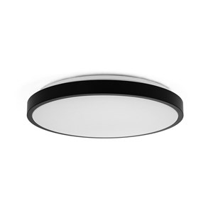 Plafon V-TAC 18W LED Okrągły 25cm Natynkowy IP44 Czarny VT-8618B 3000K 1830lm