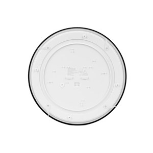 Oprawa sufitowa plafoniera V-TAC 24W LED okrągły 30cm natynkowy IP44 czarny VT-8624B 3000K 2500lm