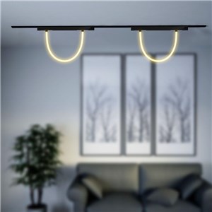 Oprawa szynoprzewód magnetyczny 48V V-TAC 11W LED CCT 30st smart 100cm WI-FI tracklight czarna VT-42112 2700K-6400K 1270lm 3 lata gwarancji