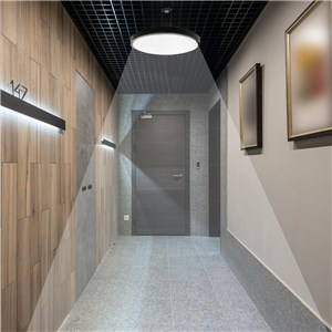 Plafon V-TAC 24W LED okrągły 35cm natynkowy pilot czujnik ruchu IP44 czarny VT-8624S 4000K 2500lm