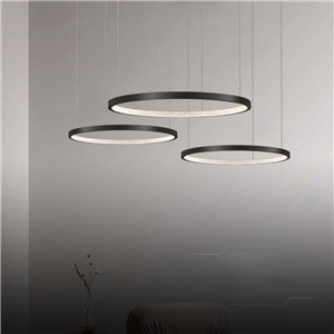 Oprawa Zwieszana V-TAC 57W LED Czarna VT-7824 3000K 6840lm