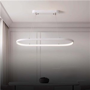 Oprawa Zwieszana V-TAC 24W LED Biała VT-7825 3000K 2760lm