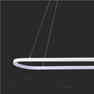 Oprawa Zwieszana V-TAC 24W LED Biała VT-7825 3000K 2760lm