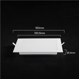 Panel wpuszczany downlight V-TAC 6W LED CREE CHIP kwadrat 120x120mm VT-61006CCT 3000K-4000K-6500K 630lm 6 lat gwarancji