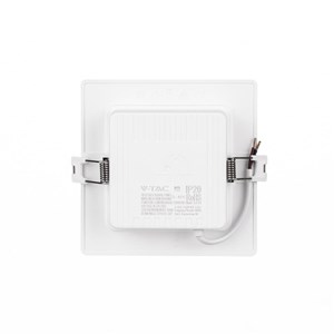 Panel wpuszczany V-TAC 6W LED SAMSUNG CHIP kwadrat 120x120mm VT-61006SQ-S 4000K 660lm 5 lat gwarancji