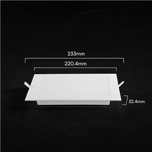 Panel wpuszczany downlight V-TAC 18W LED CREE CHIP kwadrat 220x220mm VT-61018CCT 3000K-4000K-6500K 1980lm 6 lat gwarancji