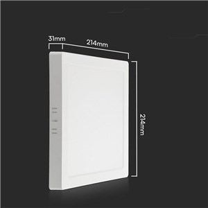 Panel natynkowy downlight V-TAC 18W LED SAMSUNG CHIP kwadrat 214x214mm VT-60018SQ-S 3000K 1850lm 5 lat gwarancji