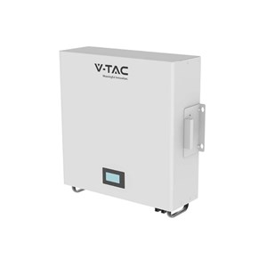 Magazyn Bank Energii V-TAC VESTWOODS Powerbank Ścienny/RACK 5,12kWh 51,2V 100Ah VT-48100E-W 10 Lat Gwarancji