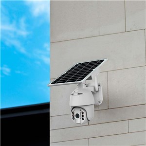 Kamera Zewnętrzna V-TAC WiFi HD SMART Solarna Obrotowa PTZ IR Biała VT-11024