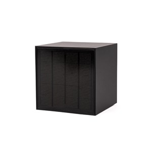 Oprawa Ścienna Solarna V-TAC 9W LED COB Regulowana Czarna Kostka 15x15cm IP65 VT-11109 3000K 860lm