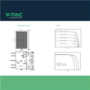 Moduł Panel Fotowoltaiczny V-TAC AUSTA 410W MONO SOLAR PANEL (Paleta 31szt) AU410-27V-MH