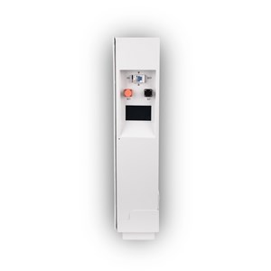 Magazyn bank energii V-TAC biały szklany front 5.12Wh 100Ah/51.2V LiFePO4 BMS VT-51200W 10 lat gwarancji