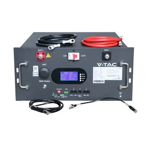 Magazyn bank energii V-TAC 9.6kWh 48V 200Ah LiFePO4 rack BMS VT-91600 10 lat gwarancji