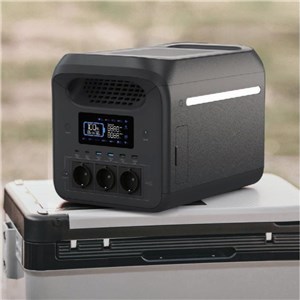 Przenośny magazyn energii, stacja zasilania, powerbank V-TAC 1800W 1024Wh LiFePO4 UPS WiFi SR1KW8L-SG2-UV