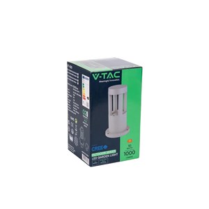 Słupek ogrodowy V-TAC 10W LED IP65 szary 25cm VT-830 4000K 1000lm