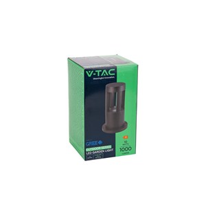 Słupek ogrodowy V-TAC 10W LED IP65 czarny 25cm VT-830 6400K 1000lm