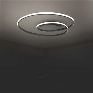 Oprawa sufitowa V-TAC 48W LED ściemnialna czarna VT-7911 4000K 5150lm