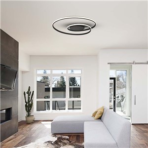 Oprawa sufitowa V-TAC 48W LED ściemnialna czarna VT-7911 4000K 5150lm