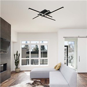 Oprawa sufitowa V-TAC 38W LED czarna VT-7915 3000K 4100lm