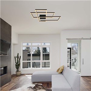 Oprawa sufitowa V-TAC LED 47W czarna VT-7926 3000K 5010lm