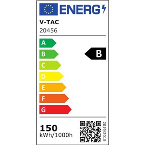 Projektor LED V-TAC 150W G8 Czarny 185Lm/W EVOLUTION VT-150185 6500K 23600lm 5 Lat Gwarancji