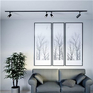 Oprawa szynoprzewód 3F V-TAC 35W 34st SAMSUNG CHIP CRI90+czarna VT-11035 4000K 3000lm 5 lat gwarancji