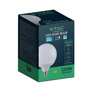 Żarówka LED V-TAC SAMSUNG CHIP 18W E27 Kula Glob G120 VT-288 6500K 2000lm 5 Lat Gwarancji