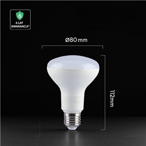 Żarówka LED V-TAC CREE CHIP 11W E27 R80 VT-280 4000K 1055lm 6 lat gwarancji