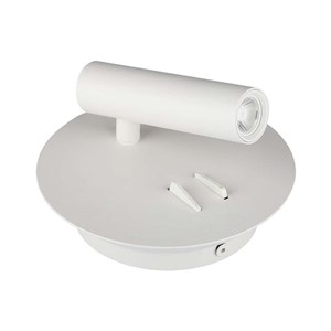 Oprawa LED V-TAC 3W+6W Kinkiet Hotel Łóżko Włącznik Biały VT-2963 3000K 680lm 3 Lata Gwarancji