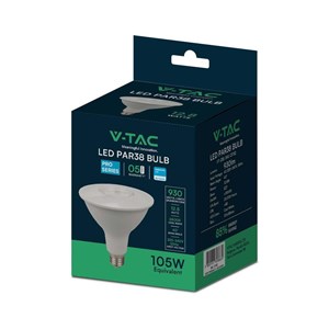 Żarówka LED V-TAC SAMSUNG CHIP 12,8W E27 PAR38 VT-238 6500K 930lm 5 Lat Gwarancji