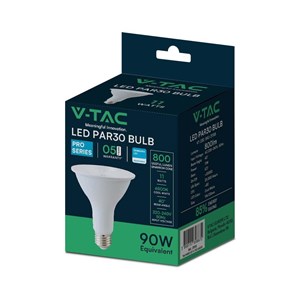 Żarówka LED V-TAC SAMSUNG CHIP 11W E27 PAR30 40st VT-230 3000K 800lm 5 Lat Gwarancji