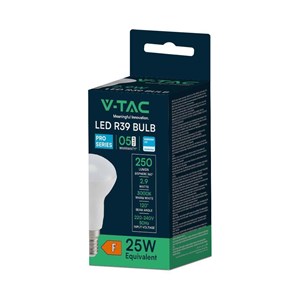 Żarówka LED V-TAC SAMSUNG CHIP 2,9W E14 R39 VT-239 3000K 250lm 5 Lat Gwarancji