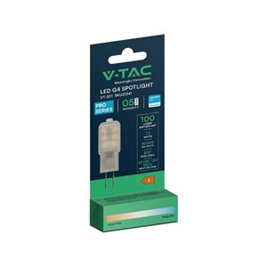 Żarówka LED V-TAC SAMSUNG CHIP 1.1W G4 VT-201 4000K 100lm 5 lat gwarancji