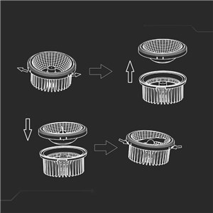 Żarówka LED V-TAC 20W G53 AR111 Wymienny reflektor 40st/20st VT-1121-N 3000K 1700lm