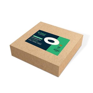 Oprawa LED V-TAC 45W oprawa sufitowa owal zmiana barwy 46cm ściemnianie biały VT-7462 3000K-4000K-6500K 4050lm