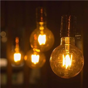 Żarówka LED V-TAC 6W filament E27 kula glob G125 bursztyn VT-1956 2200K 550lm