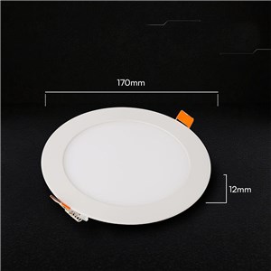 Panel wpuszczany downlight V-TAC PRO SLIM 12W LED CREE CHIP okrągły 170x12mm CCT VT-1207CCT 3000K-4000K-6500K 1150lm 6 lat gwarancji
