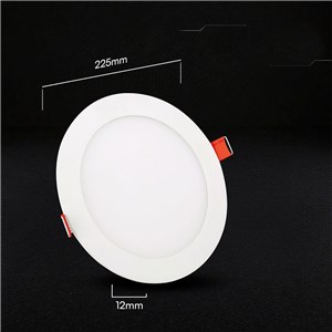 Panel wpuszczany downlight V-TAC PRO SLIM 18W LED CREE CHIP okrągły 225x12mm CCT VT-1807CCT 3000K-4000K-6500K 1650lm 6 lat gwarancji