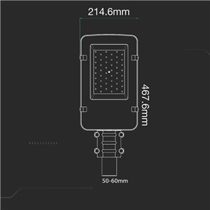 Oprawa Uliczna LED V-TAC SAMSUNG CHIP 50W VT-50ST 6500K 5000lm 5 Lat Gwarancji