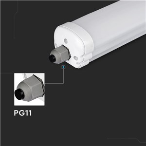 Oprawa hermetyczna LED V-TAC SAMSUNG CHIP G-series 60cm 18W 120Lm/W VT-6076 4000K 2160lm 3 lata gwarancji