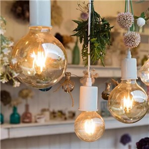 Żarówka LED V-TAC 8W filament E27 kula glob G95 bursztyn 95x138mm VT-2019-N 2200K 700lm