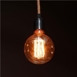 Żarówka LED V-TAC 4W edison retro E27 G125 bursztynowa 125x164mm VT-2195 1800K 200lm
