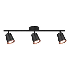 Oprawa sufitowa listwa V-TAC 15W LED czarna VT-818 3000K 1620lm 3 lata gwarancji
