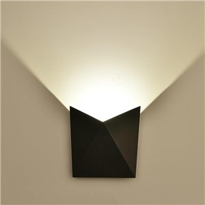 Kinkiet Ścienny V-TAC 5W LED Czarny IP65 VT-825-N 4000K 645lm