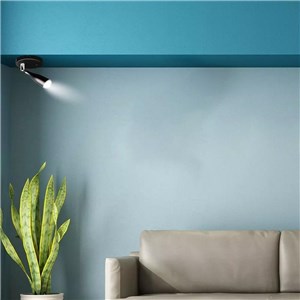 Kinkiet V-TAC 4,5W LED czarny z włącznikiem VT-806 3000K 420lm 3 lata gwarancji